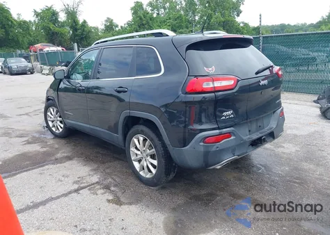 2015 Jeep Cherokee Limited z USA, uszkodzony, nr VIN 1C4PJMDS3FW753008